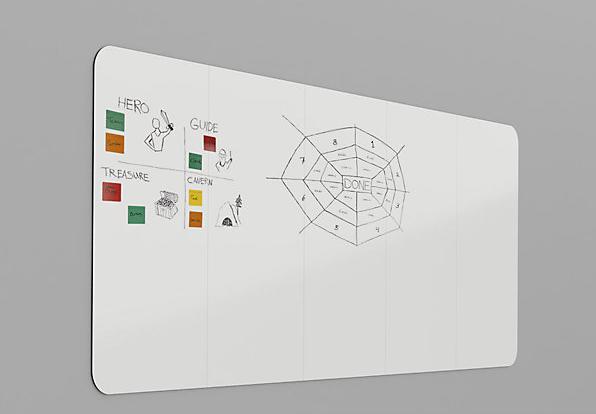 Produktbild smiT Design-XXL-Whiteboard VisuWall