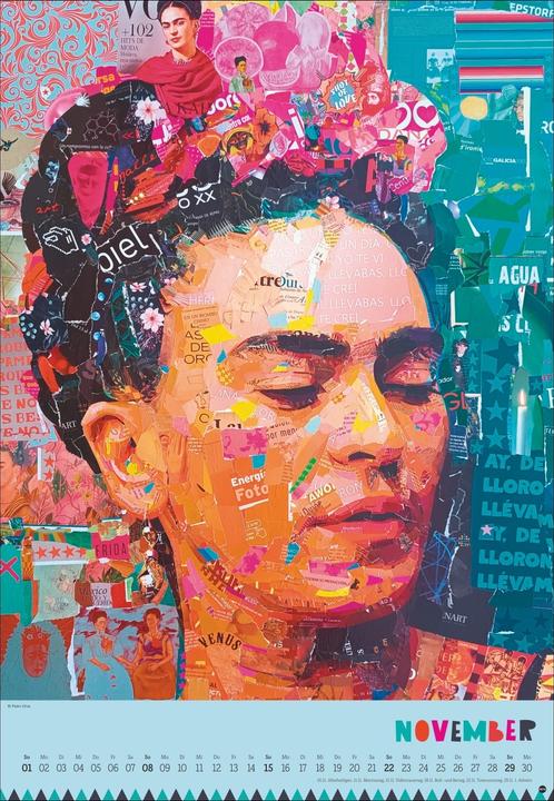 Produktbild Frida Posterkalender 2026 (37 x 53.5 cm, Harter Einband, Deutsch)