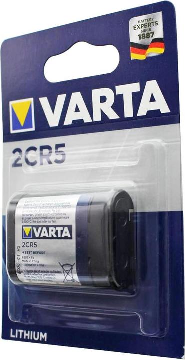 Immagine prodotto Varta Batterie 2CR5, 6203 10er Pack (10 pz., 2CR5, 1600 mAh)