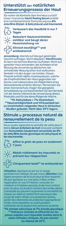 Actual product image NIVEA Derma Skin Clear Night Peel Ser (new) 40 ml (40 ml)