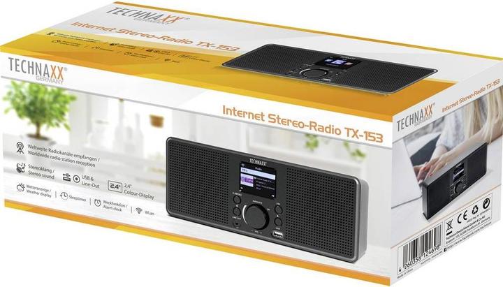 Actual product image Technaxx TX 153 (Web radio, Wi-Fi)