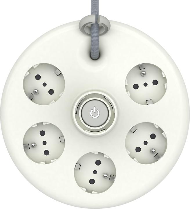 Actual product image Punkt. ES 01 Multiple socket outlet