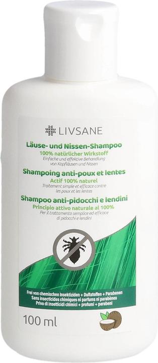 Image du produit Livsane Shampooing contre les poux et les lentes (100 ml, Shampooing anti-poux)