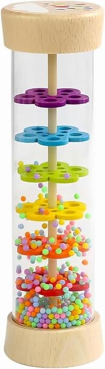 Produktbild The Toy Company Rassel Regenmacher-Spielzeug aus Holz