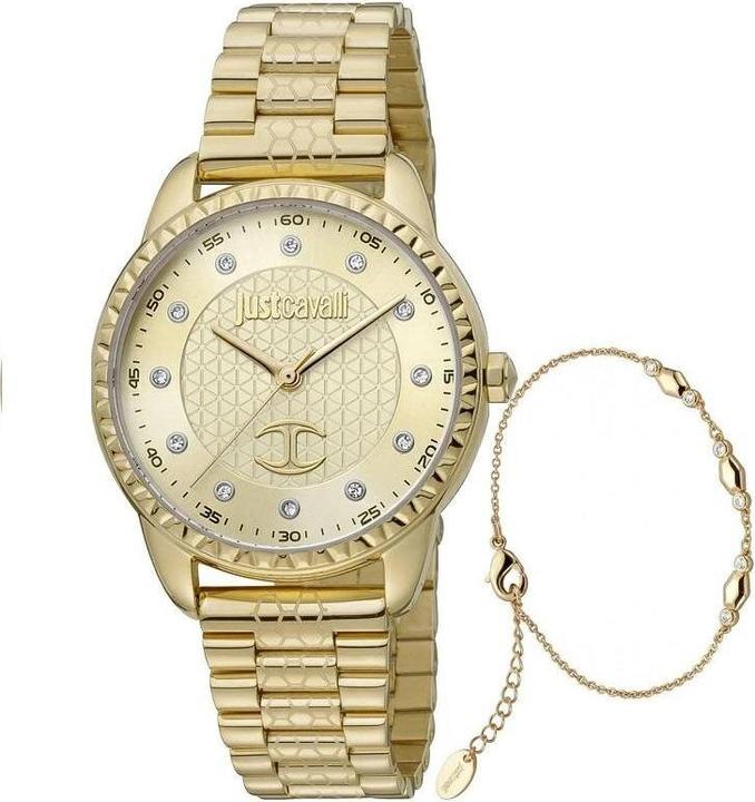 Produktbild Just Cavalli Set Emozioni JC1L176M0055 Damenuhr (34 mm)