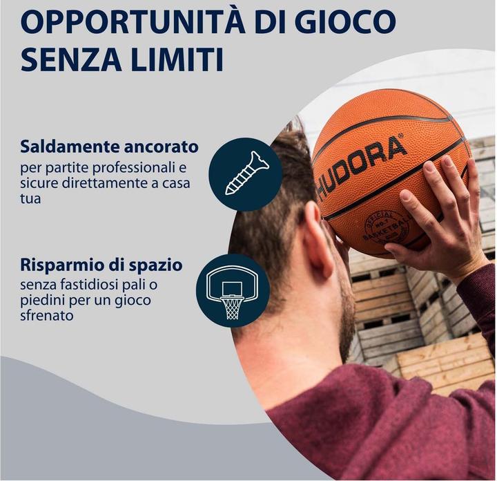 Produktbild Hudora Outdoor-Basketballkorb mit Netz