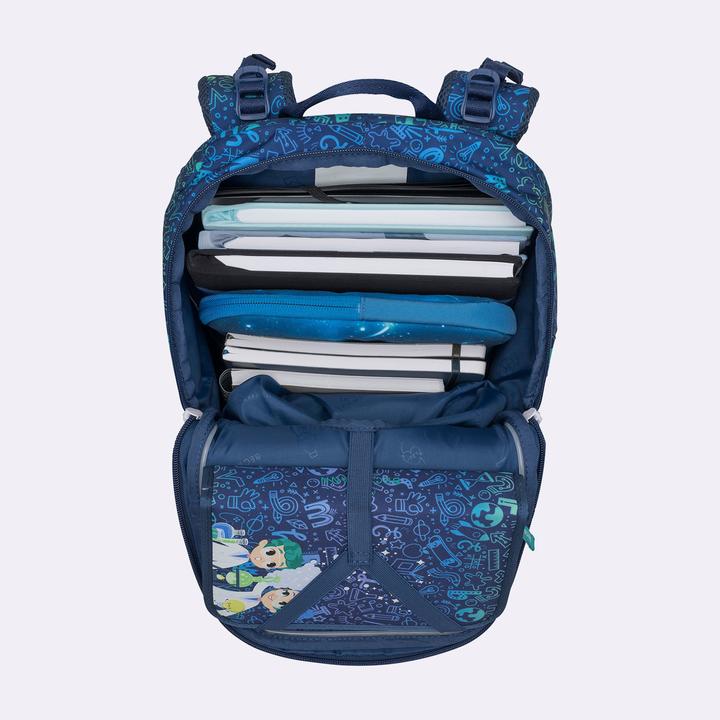 Immagine prodotto Beckmann Zaino scolastico Active Air FLX con tasca frontale double-face (25 l)
