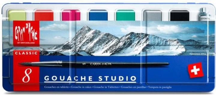 Productafbeelding Caran d'Ache Gouache Studio Tabletten Metallschachtel (Veelkleurig)