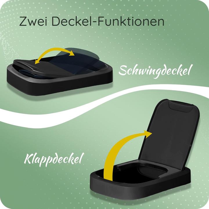 Actual product image Novaliv 5er-Set Müllsackständer mit Deckel für 70L-120L Müllsäcke, extra Robust & fester Stand Outdo (120 l)