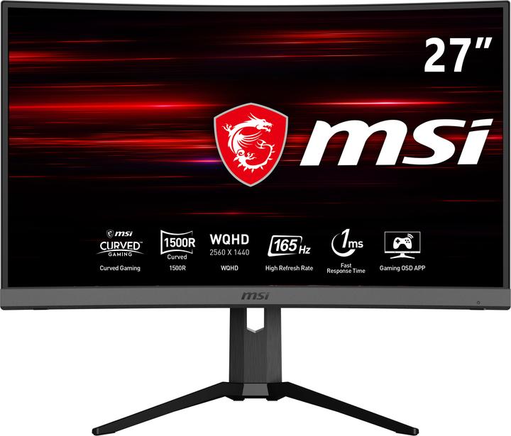 Immagine prodotto MSI Optix MAG272CQR-002 (2560 x 1440 pixel, 27")