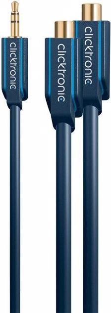 Produktbild Goobay MP3 Y-Adapter (0.10 m, 3.5mm Klinke (AUX), Cinch)