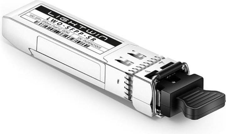Actual product image Wirewin Lightwin 10 Gbit SFP+, 850nm, 300m, DDM, LC duplex, multimode