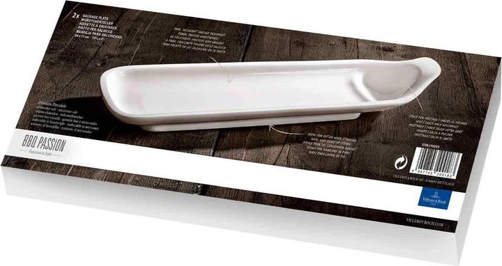 Produktbild Villeroy & Boch BBQ Passion Würstchenteller Set 2 Stück (2 Stück)