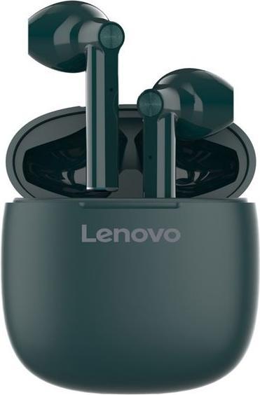 Immagine prodotto Lenovo Auricolari Bluetooth 5.0 Ipx5 Water Resistant Ht30 Green (Nessuna soppressione del rumore, Senza fili)