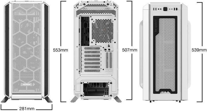 Produktbild be quiet! Silent Base 802 Window (ATX, mATX, Mini-ITX, E-ATX)