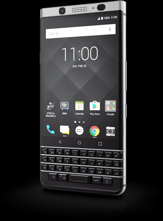 Actual product image BlackBerry KEYone (QWERTY) (32 GB, Silver, 4.50", Single SIM, 12 Mpx, 4G)