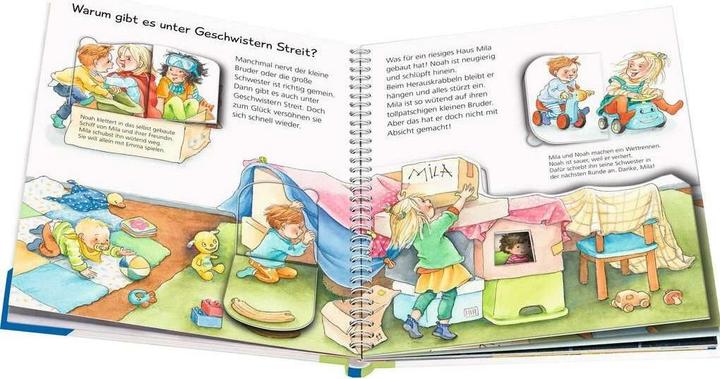 Immagine prodotto Ravensburger Wieso? Weshalb? Warum? junior, Band 29: Wir sind Geschwister (Tedesco, Andrea Erne, 2023)