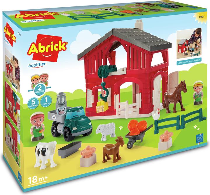Produktbild Ecoiffier Abrick Bauernhof
