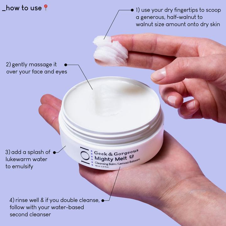 Actual product image Geek & Gorgeous Mighty Melt (Cleansing Balms, 98 ml)