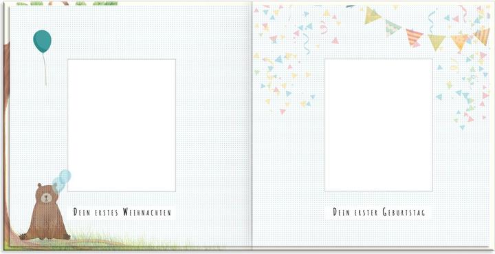 Produktbild Babyalbum - UNSER ERSTES GEMEINSAMES JAHR (Deutsch, Pia Loewe, 2017)