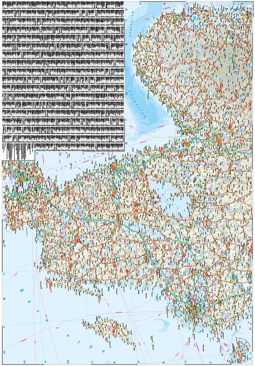 Produktbild Landkarte Südschweden, Südnorwegen 1:875.000 875000