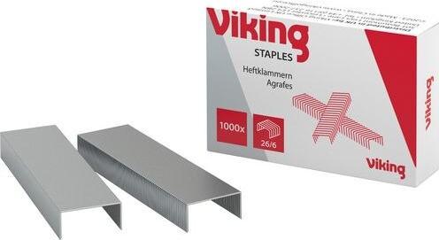 Image du produit Office Depot Agrafes OD 26/6 métal chrome (1000 x)
