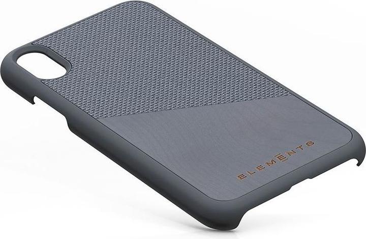 Productafbeelding Nordic Elements Origineel Helium - Iphone Xr Hoesje met Echt Esdoornhout (Medium Grijs) (Apple iPhone XR)