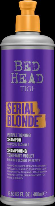 Actual product image Tigi Bed Head - Serial Blonde Purple Toning Shampoo (400 ml, Liquid shampoo)