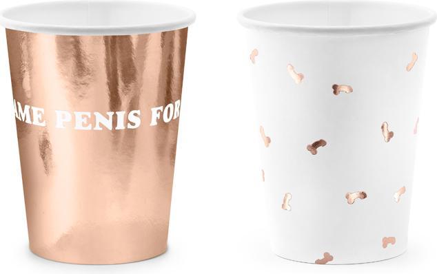 Produktbild Partydeco Partybecher Same Penis forever (6 x)