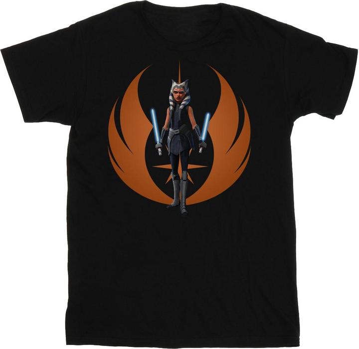 Star Wars Clone Wars Ahsoka Rebel Pose TShirt Jungen