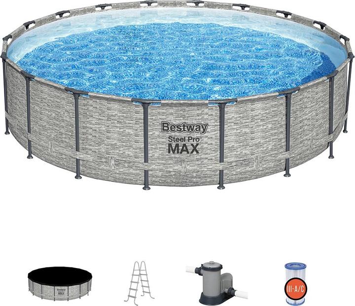 Actual product image Bestway Steel Pro Max Pool Set (Ø 549 x 122 cm)