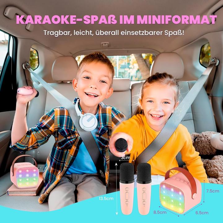 Image du produit Wowstar Karaoke-Maschine mit 2 Mikrofonen für Kinder