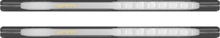 Actual product image Patriot DDR4 PC3600 16GB (2x8) Viper Steel RGB (2 x 8GB, 3600 MHz, DDR4-RAM, DIMM)