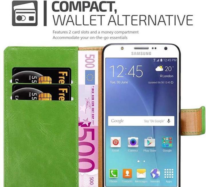 Actual product image Cadorabo Book Luxury Cover (Samsung Galaxy J7)