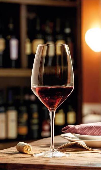 Actual product image Luigi Bormioli Studio (55 cl, 1 Glasses, White wine glasses, Red wine glasses)