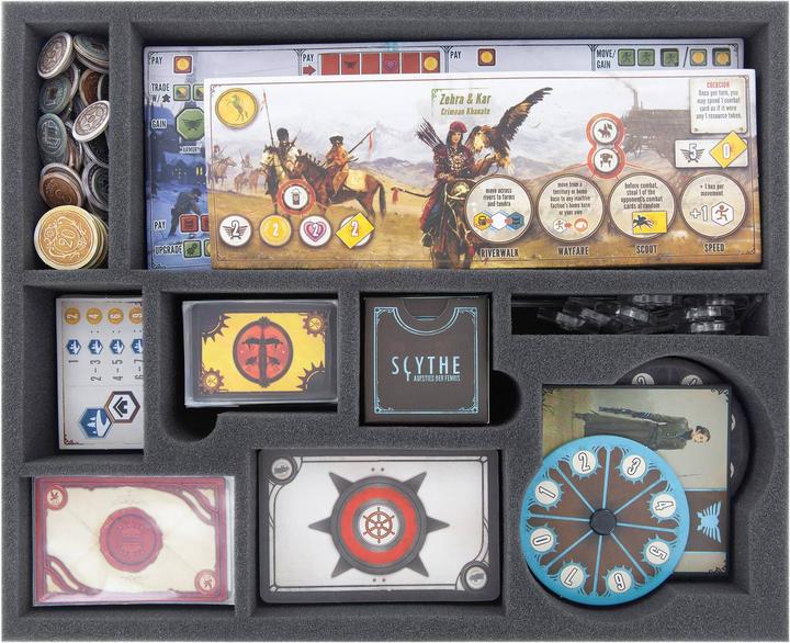 Immagine prodotto Feldherr AV02SET - Set di schiuma per Scythe: Legendary Box, scatola del gioco da tavolo (Materiale sintetico)