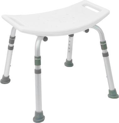 Devilbiss Duschstuhl Duro - ohne Rückenlehne (130 kg)