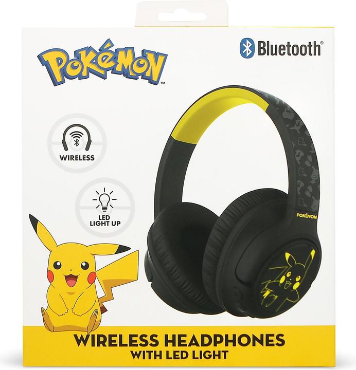 Actual product image OTL Pikachu Wireless headphones with LED light