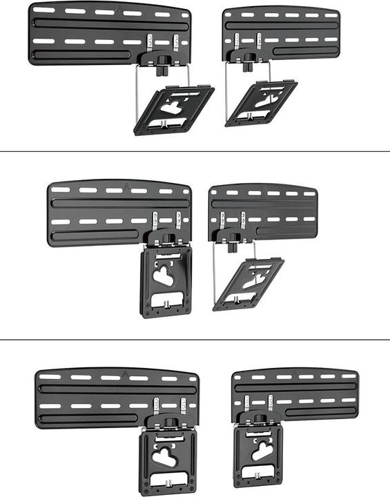 Produktbild Neomounts Wandhalterung 1200x600mm 60kg/43-85"/fix/schwarz/f?r Samsung (Wand, 85", 60 kg)