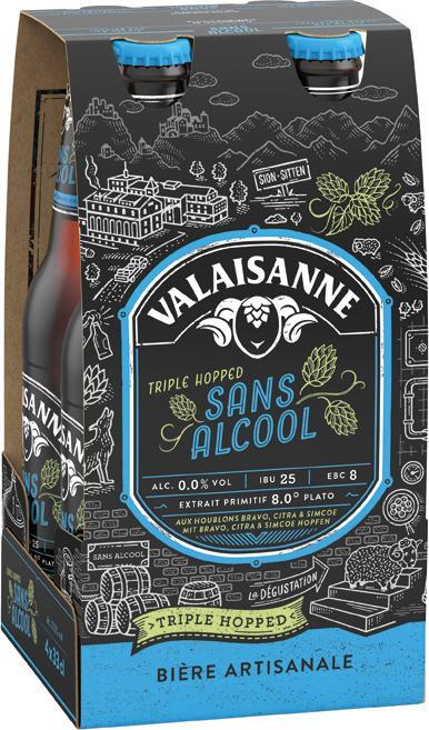Valaisanne Craft Bier (4 x 33 cl)