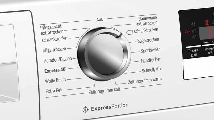 Produktbild Bosch Hausgeräte WTH85V50CH A++ (8 kg, Rechts)