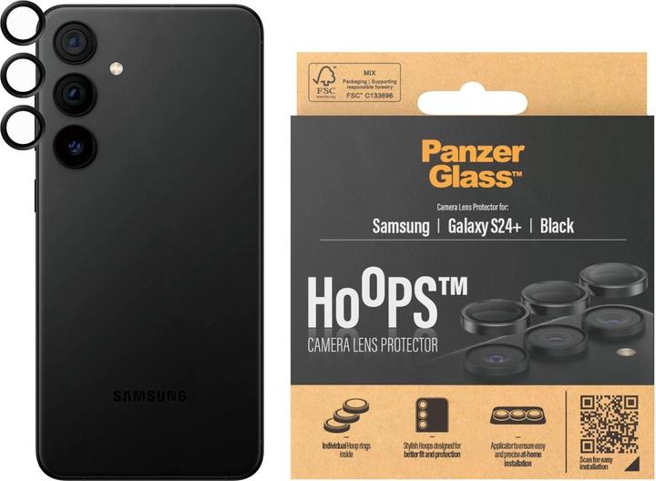 Actual product image PanzerGlass Hoops Camera Lens Protector (1 Piece, Samsung Galaxy S24+)