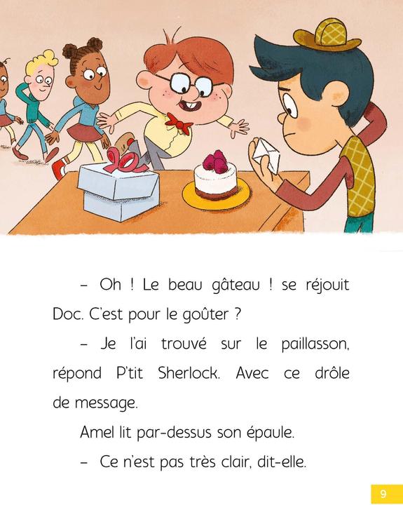Actual product image Larousse jeunesse L'amoureuse mystère. P'tit Sherlock (French, Prévot Pascal, 2022)