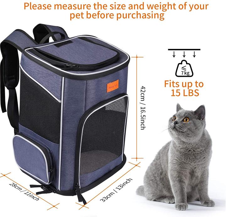 Actual product image Morpilot Cat backpack (Dog, Cat, Foldable)