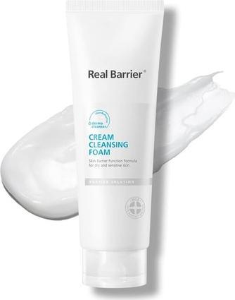 Produktbild Real Cream Cleansing Foam Gentle Sulfate-Free Amino Acid Moisturizing Face Cleansing Foam 4.05 Fl. Oz. 12 (Reinigungsmilch)
