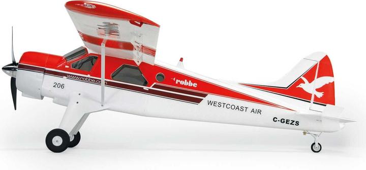 Image du produit Robbe Avion à moteur DHC-2 Air Beaver, rouge, 1520 mm PNP (Multi moteur)