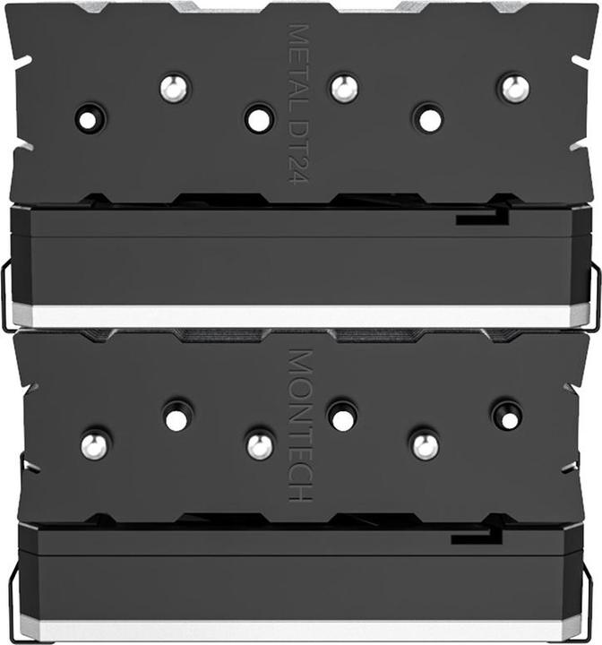 Immagine prodotto Montech Raffreddatore CPU DT24 in metallo, 2x120 mm (153 mm)