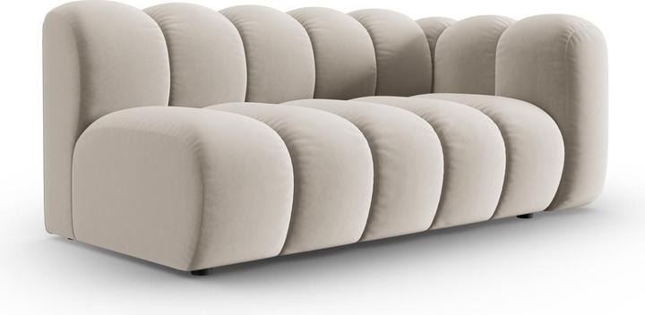 Actual product image Micadoni Velvet Right Modular Sofa, "Lupine", 3 Seats, 175x95x70Made in Europe (2 person sofa, 3-seater, 4-seater)