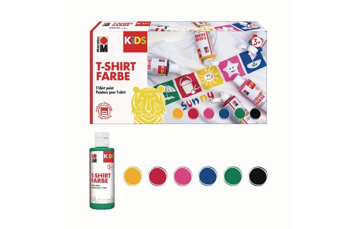 Actual product image Marabu Textile colour (Multicoloured, 80 ml)