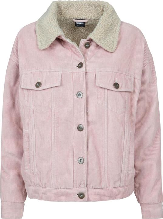 Actual product image Urban Classics Ladies Oversize Sherpa Corduroy Jacket (XL)
